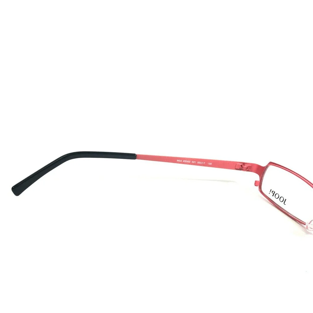 Joop! Eyeglasses Frames Mod.83062-521 Black Pink Silver Rectangular 50-17-135